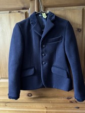 Navy Wool Show Jacket Boys