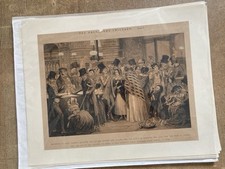 George Cruickshank Antique Prints The Drunkards Children Eight Victorian 