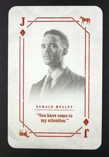 Playing card peaky - x,