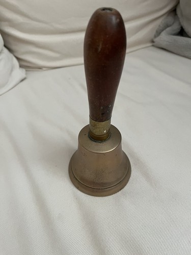 Antique hand held bell 10 - antique,