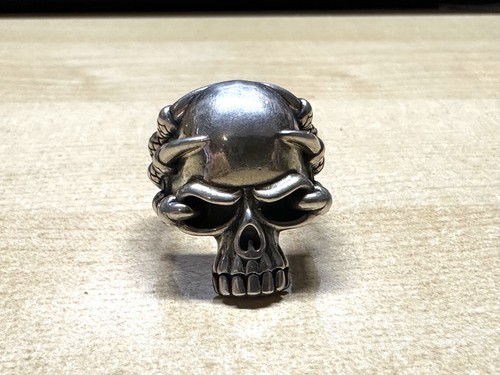 Mens 925 sterling silver skull - mens,