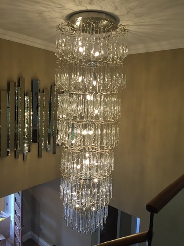 Tree brass chandelier long - tree,