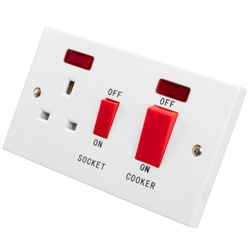 45a double pole - pole, cooker