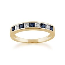 Classic Square Sapphire &