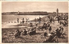 General View Littlehampton Sussex Postcard To Elgar Sandwell Crescent Hampstead