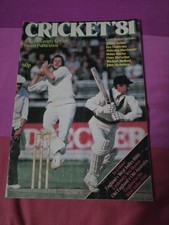 Cricket 81 TCCB Magazine - 