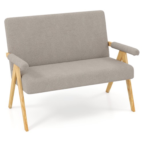 Costway loveseat sofa comfy - loveseat,