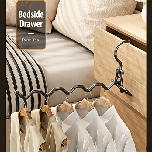 Folding clothes hanger - folding,