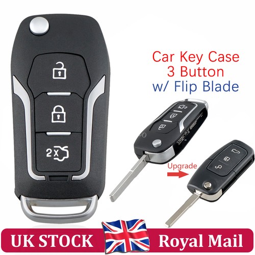 Button car key shell fob - key,