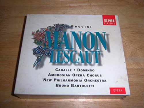 Puccini manon lescaut cd - manon,