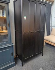 Black Wooden Wardrobe New RRP