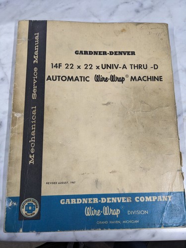 Gardner denver auto wirewrap - denver,
