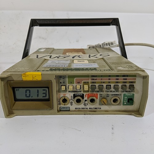 Fluke 8012a vintage multimeter - fluke,