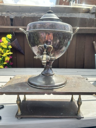 Victorian tea urn - victorian,