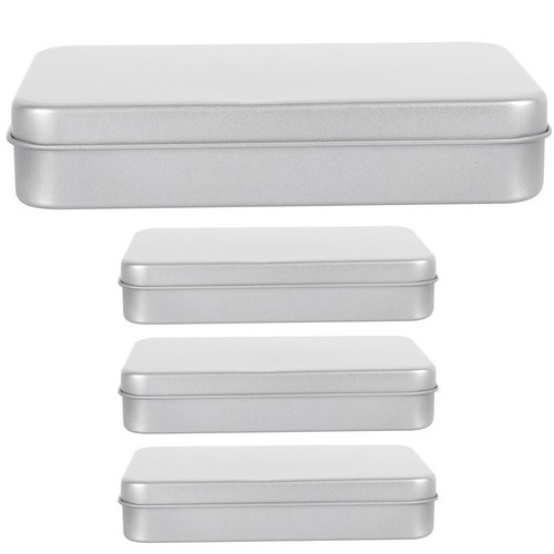 Pcs storage tins with - pcs,