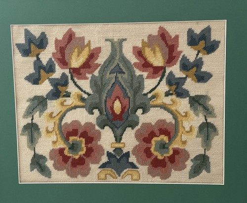 Vintage framed hand stitched - vintage,