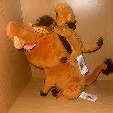 Disney Timon Riding Pumbaa 12"