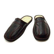 Mens leather slippers shoes - mens,