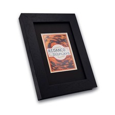 Black 1 Trading Card Frame for