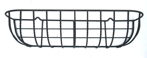 Swirl wrought iron - wrought, window