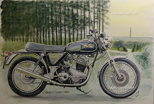 Norton commando 850 - 850, cannock