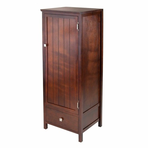 Walnut pantry storage - pantry,