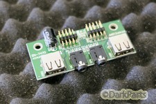 JM612 Ver:3.0 Front Audio USB i/o Jack Board Panel JM612Ver:3.0 EN-7470 Azalia