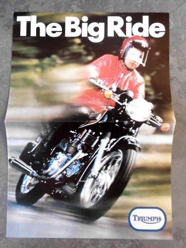 Triumph trident 750 - 750, brochure