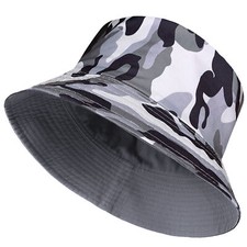COTTON CAMO BUCKET HAT BUSH