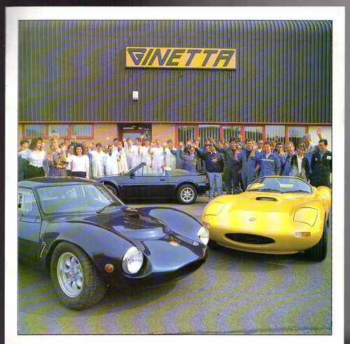 Ginetta company history - company,