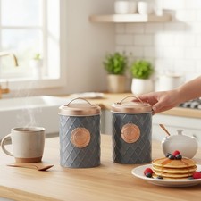 Set tea sugar - set, canisters
