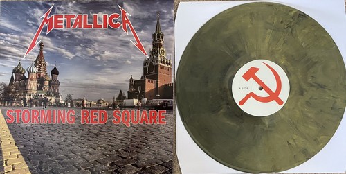 Metallica storming red square - metallica,