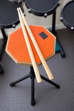 8" Drum Practice Pad Kit with