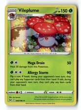 Pokemon Card Vileplume Holo LP