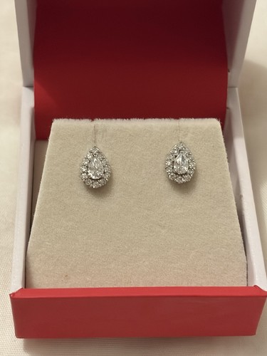 9ct white gold 40ct lab - white,