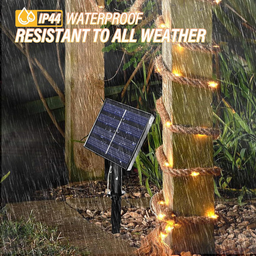 15m solar rope - rope, light