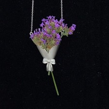 Wearable flower bouquet holder - wearable,