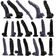 Suction cup dildo - suction, realistic