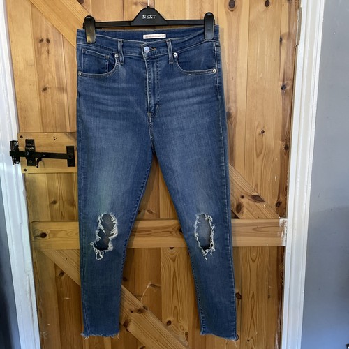 Ladies jeans distressed cut - jeans,