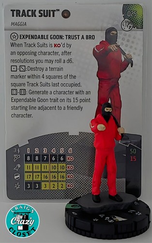 Heroclix track suit - track,