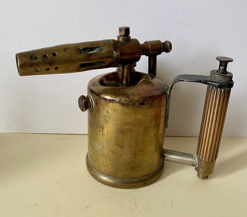 Vintage brass british monitor - british,