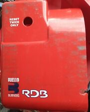 Riello RDB Front Plate / cover For Oil Burner. Used. R.D.B 