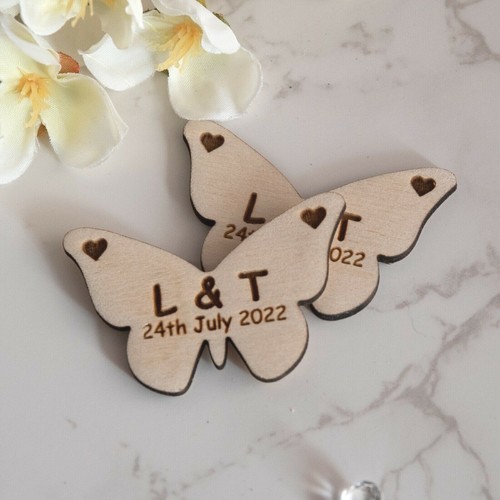 Personalised wooden butterfly - personalised,