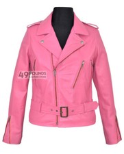 Ladies Biker Style Fitted