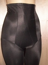 Vtg Black Shiny Nylon Spandex