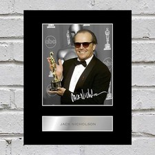 Jack Nicholson Signed Mounted