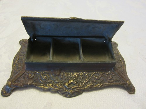 Vintage brass art - brass, nouveau