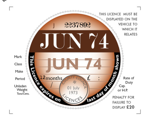 June 1974 classic road - 1974,