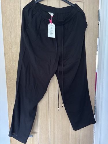 Monsoon linen ladies trousers - ladies,