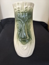 Vintage Celery Ceramic Vase